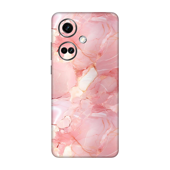 One Plus Nord CE Series Baby Pink Marble Mobile Skin