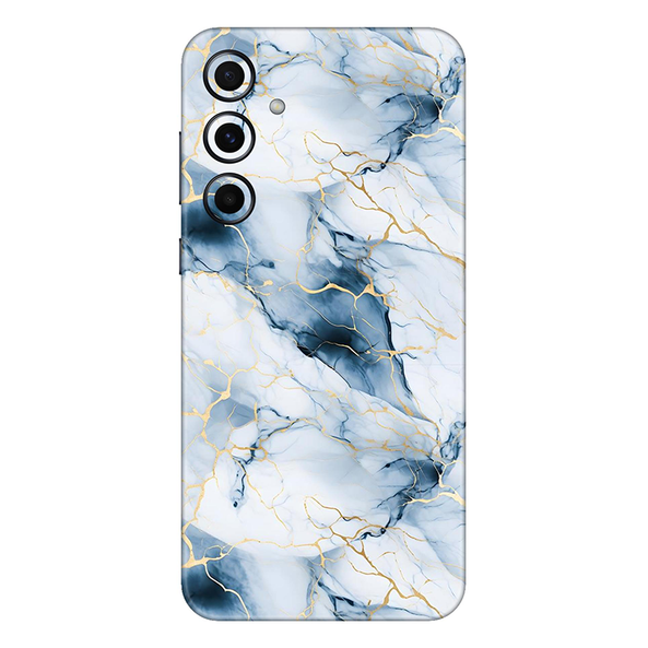 Samsung A Series Light Cyan Marble Mobile Skin