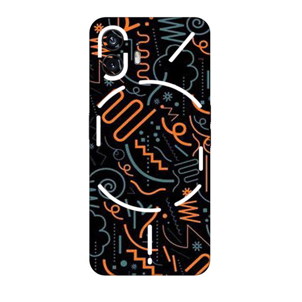 Nothing Series Neon Mobile Skin Mobile Skin