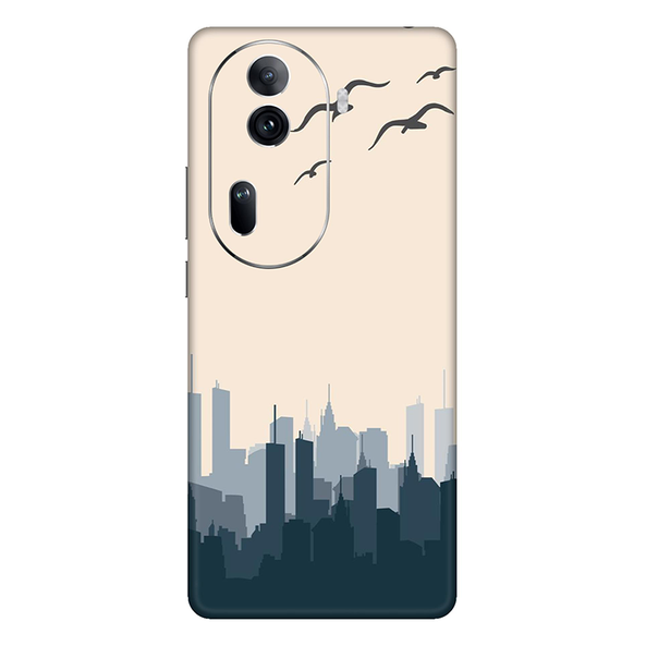 Oppo Reno Series Aesthetic City View Mobile Skin