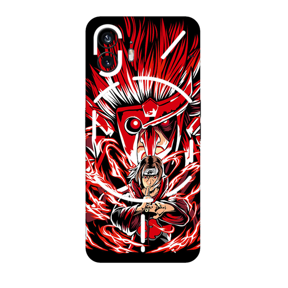 Nothing Phone Itachi Uchiha Red Mobile Skin