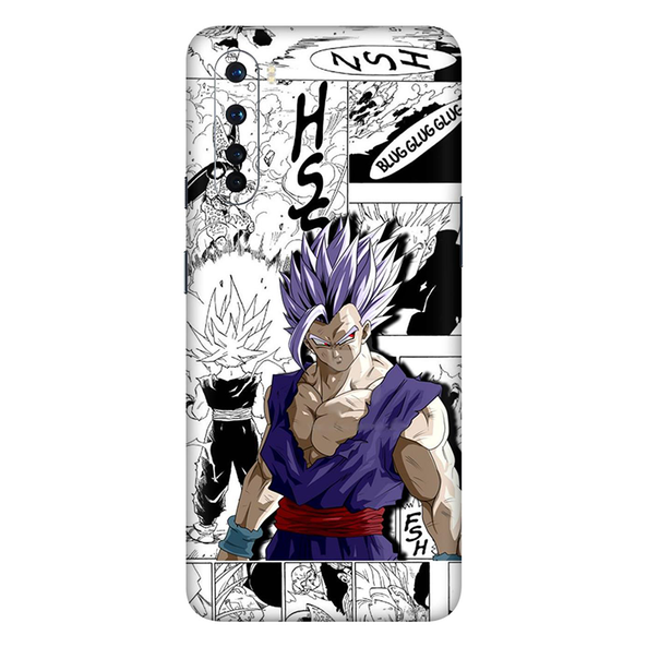 oneplus nord Sereis Gohan Dragon Ball Z Mobile Skin