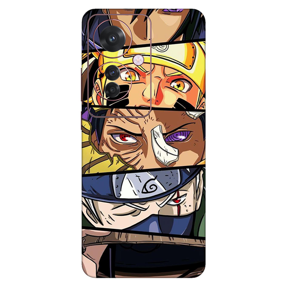 Oppo F Series Team Seven Anime Mobile Skin