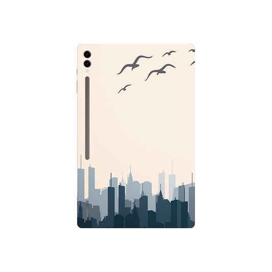 Aesthetic City View Tablet Skin