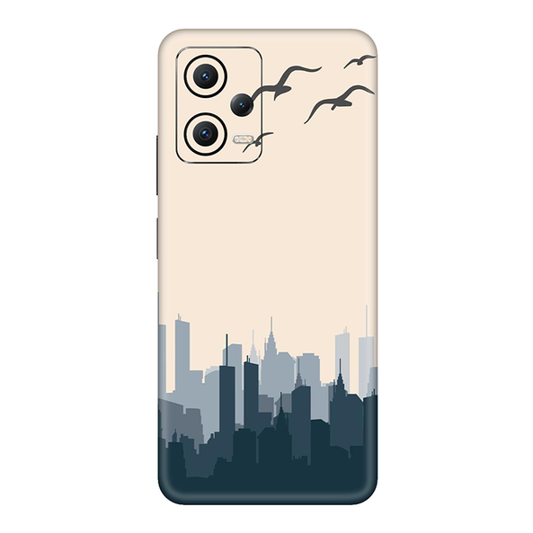 Poco X5 Series Aesthetic City View Mobile Skin