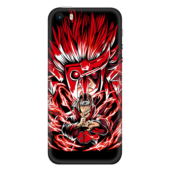 IPHONE SE Series Itachi Uchiha Red  Mobile Skin