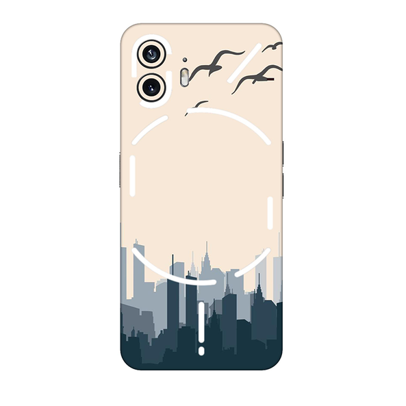 Nothing Series Aesthetic City View Mobile Skin