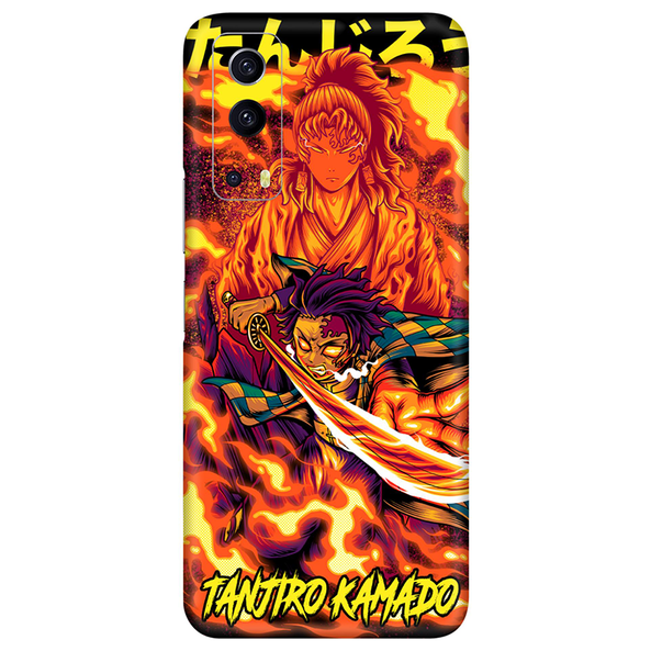 IQoo Z3 Series Tanjiro Kamado Mobile Skin