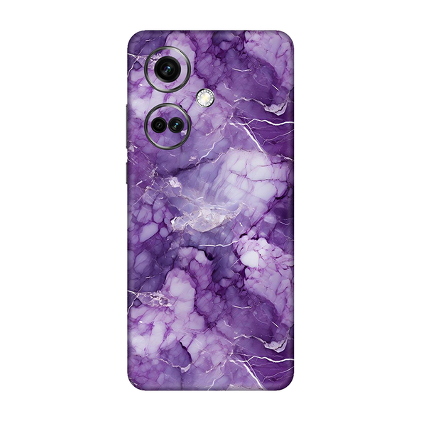 One Plus Nord CE Series Purple Marble Mobile Cover