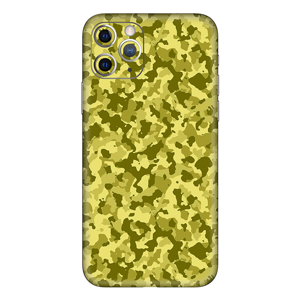 Iphone 11 Series Yellow Camouflage Mobile Skin