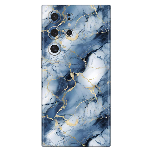 Sapphire Blue Marble Mobile Skin