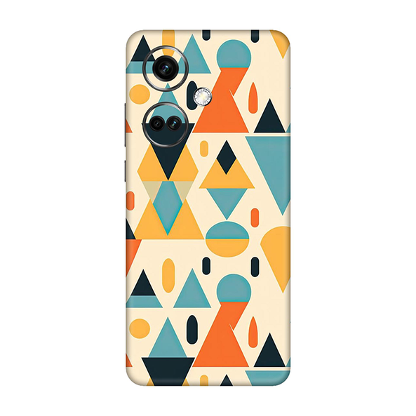 One Plus Nord CE Series Triangle Shape Geometric Mobile Skin