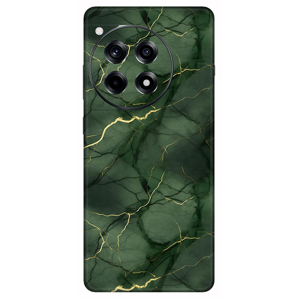 Oneplus 12 Sereis castleton green marble mobile skin