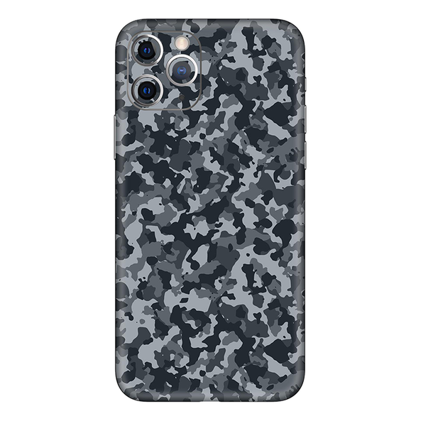 Iphone 11 Series Black Camouflage Mobile Skin