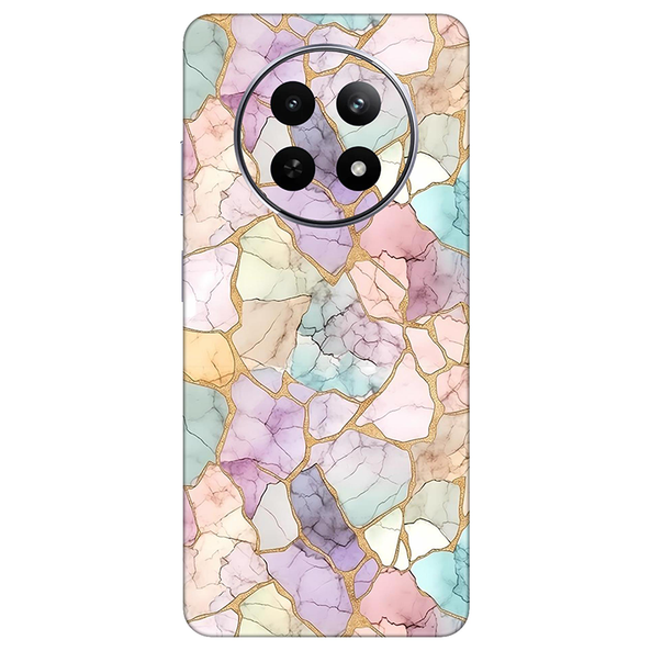 realme 12 Series Rainbow Marble Mobile Skin