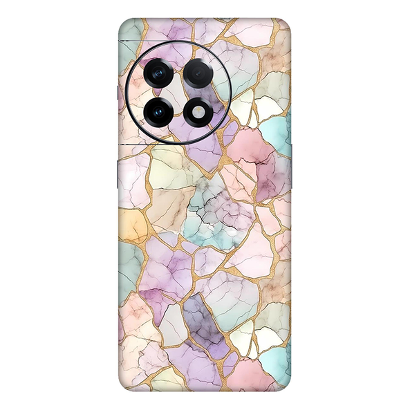 Oneplus 11 Series  Rainbow Marble Mobile Skin