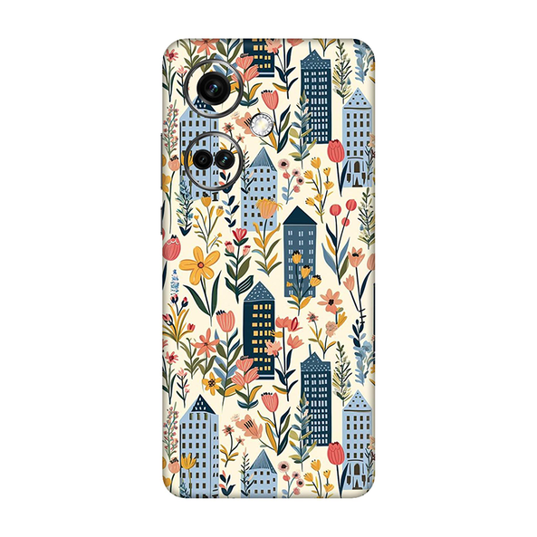 One Plus Nord CE Series Sunflower City Mobile Skin