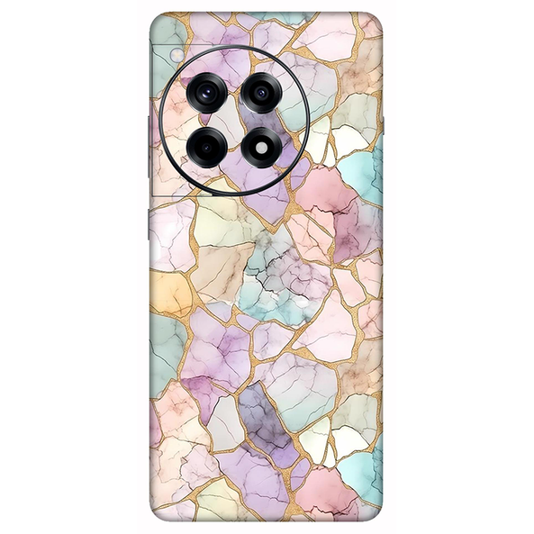 Oneplus 12 Sereis Rainbow Marble Mobile Skin