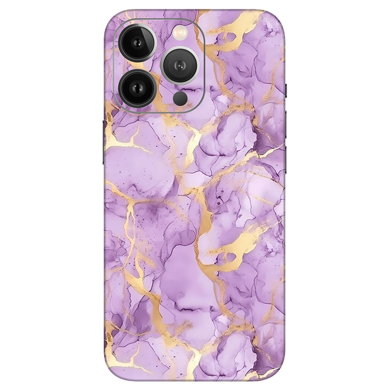 Iphone 12 Series Lavender Marble Mobile Skin