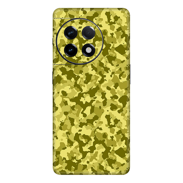 Oneplus 11 Series Yellow Camouflage Mobile Skin