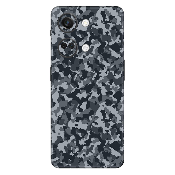 OnePlus Nord 3 Series Black Camouflage Mobile Skin