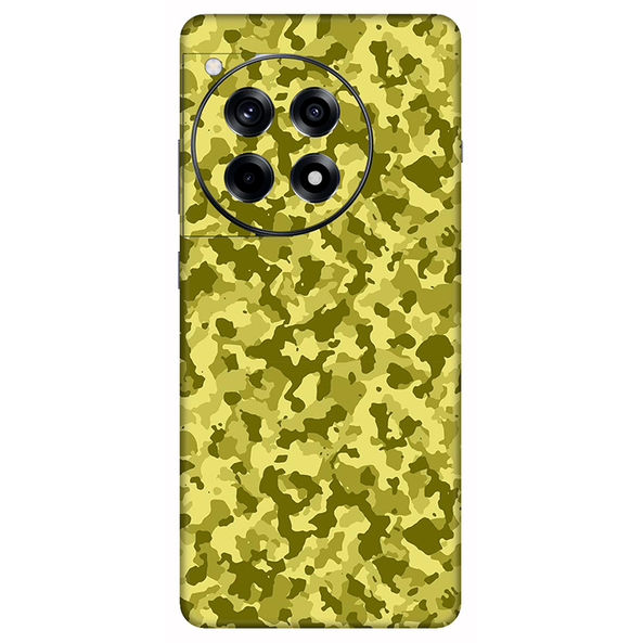 Oneplus 12 Series Yellow Camouflage Mobile Skin