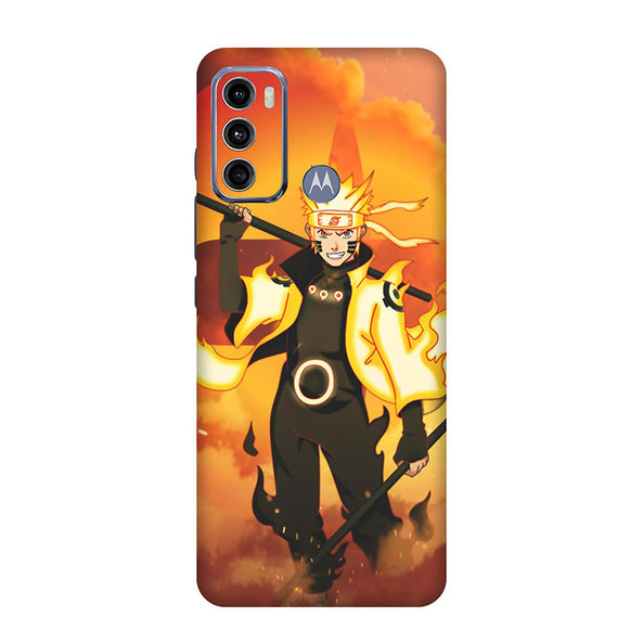 Motorola G Series Naruto Nine Tails Chakra Mobile Skin