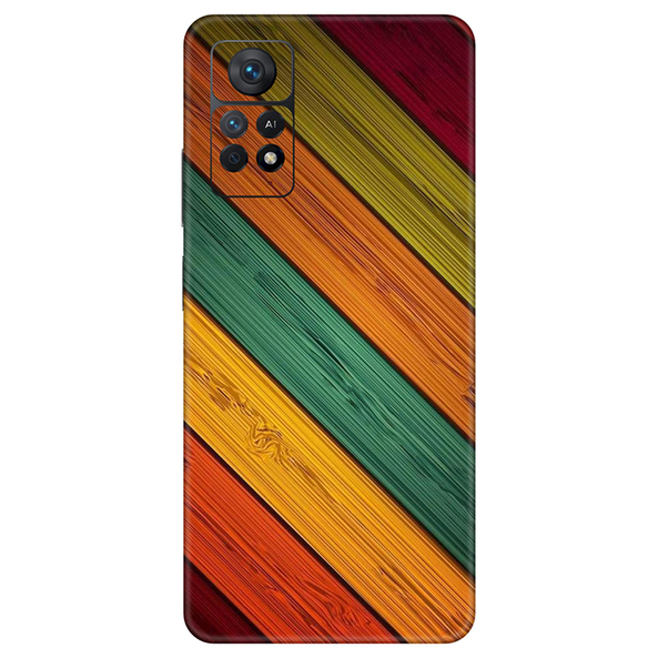 Xiaomi Redmi Note 11 Series Multi Color Strip Mobile Skin