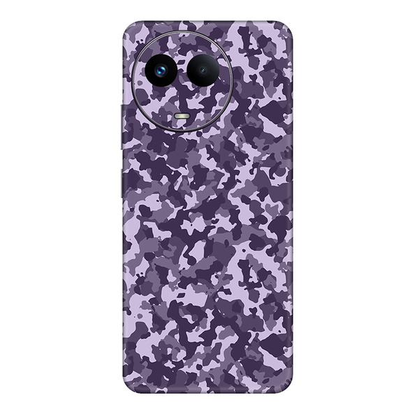 realme C Series Lilac Camouflage Mobile Skin