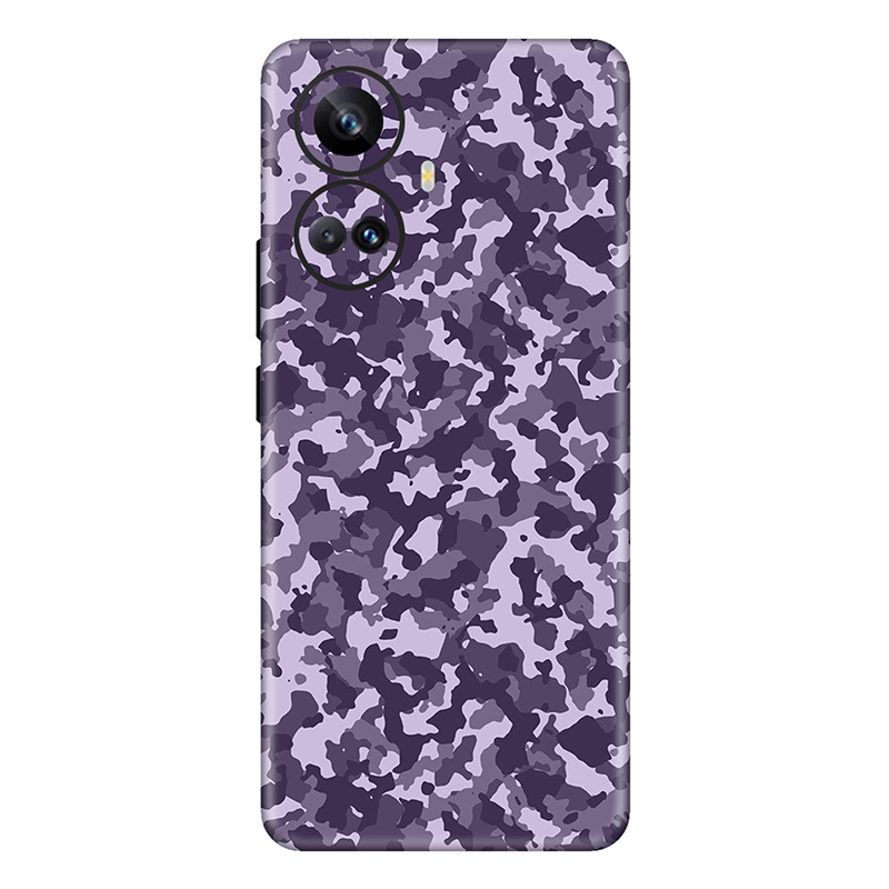 realme 10 Series Lilac Camouflage Mobile Skin