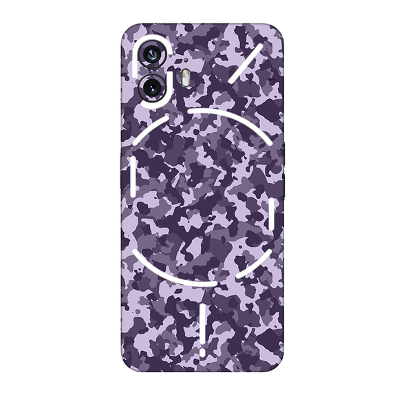 Nothing Series Lilac Camouflage Mobile Skin