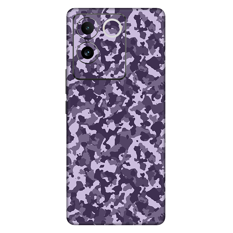 Vivo T Series Lilac Camouflage Mobile Skin