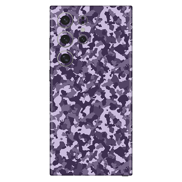 Samsung galaxy s22 Series  Lilac Camouflage Mobile Skin