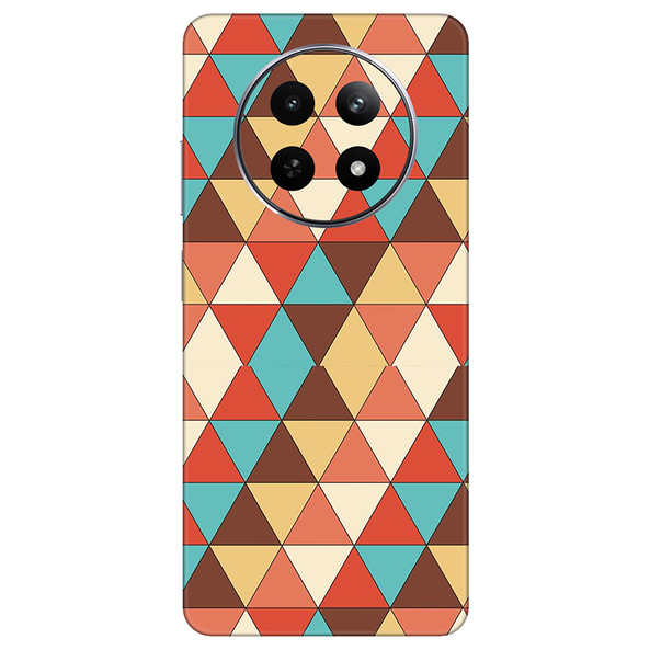 Realme 12 Series Seamless Multicolored  Triangle Mobile Skin