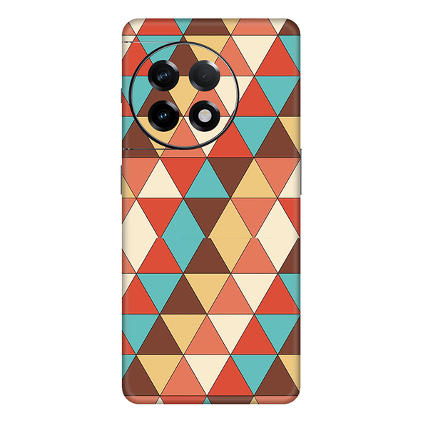 Oneplus 11 Series Seamless Multicolored  Triangle Mobile Skin