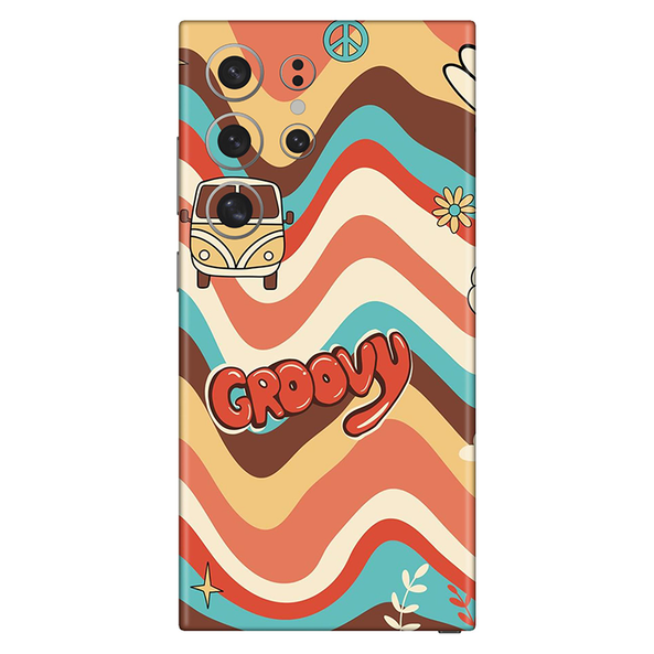 Samsung S24 Series Groovy Retro Mobile Skin