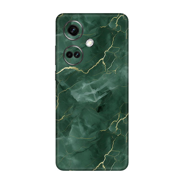 One Plus Nord CE Series castleton green marble mobile skin