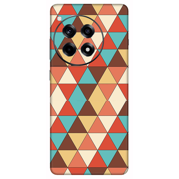 Oneplus 12 Serie Seamless Multicolored  Triangle Mobile Skin