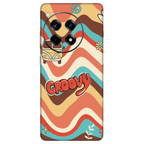 Oneplus 12 Sereis Groovy Retro Mobile Skin