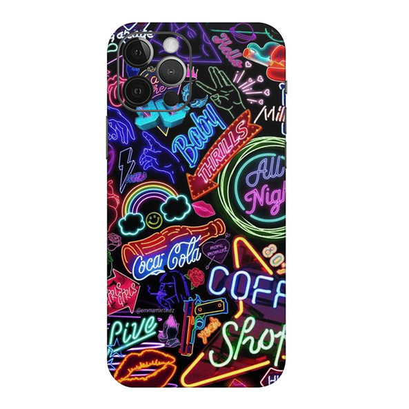 Iphone 12 Series Neon Mobile Skin Mobile Skin