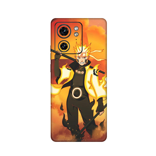 Motorola Edge Series Naruto Nine Tails Chakra Mobile Skin