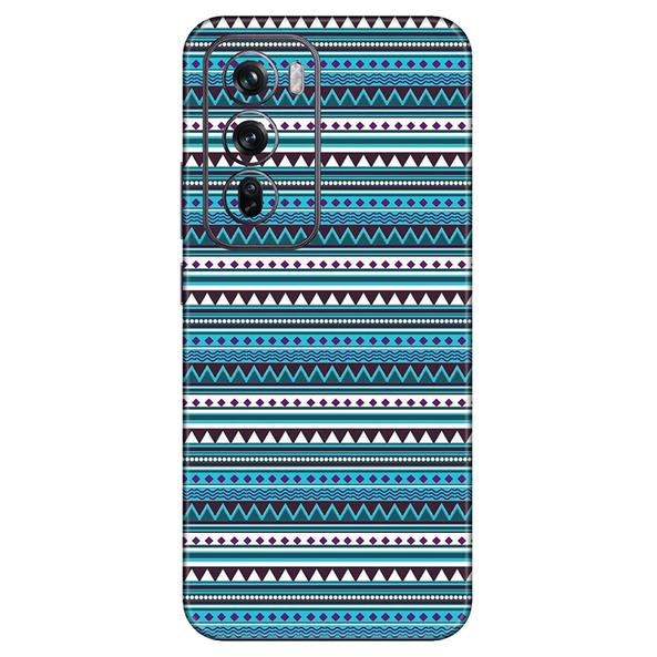 Oppo Reno 12 Series Blue Strips Mobile skin