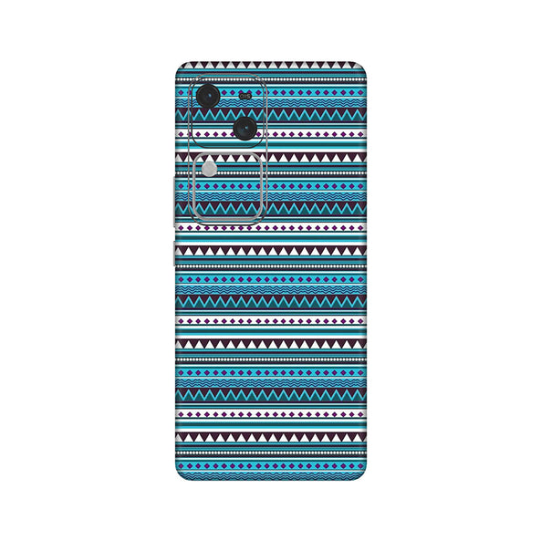 Vivo V Series Blue Strips Mobile skin