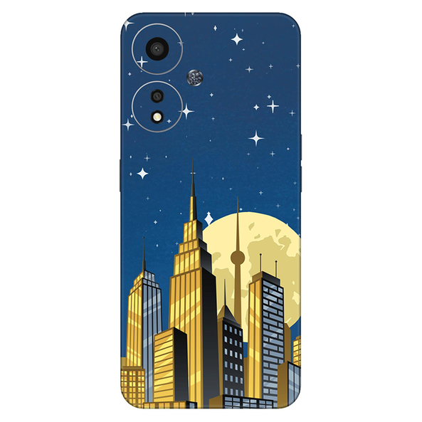 Oppo A Series Night Scenery City Mobile Skin