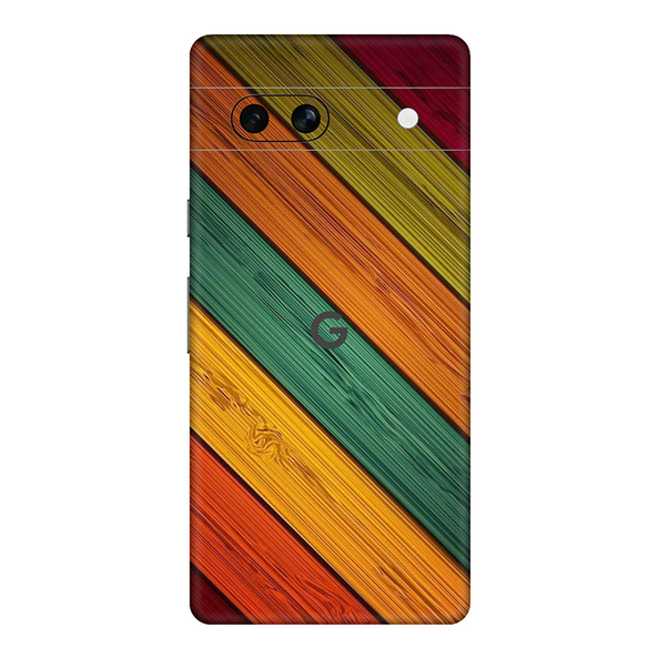 Google Pixel 7 Series Multi Color Strip Mobile Skin