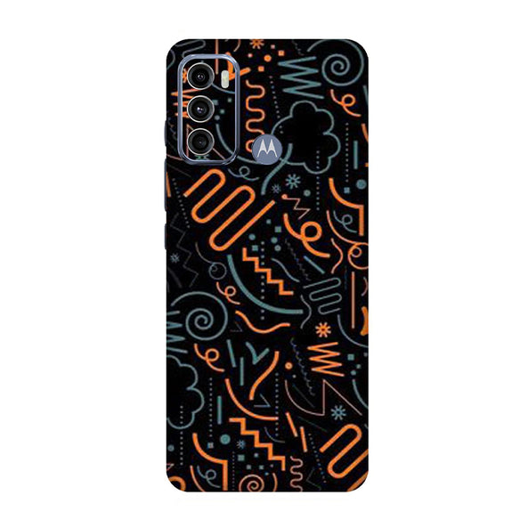 Motorola G Series Outlouders funky multicolor Mobile Skin