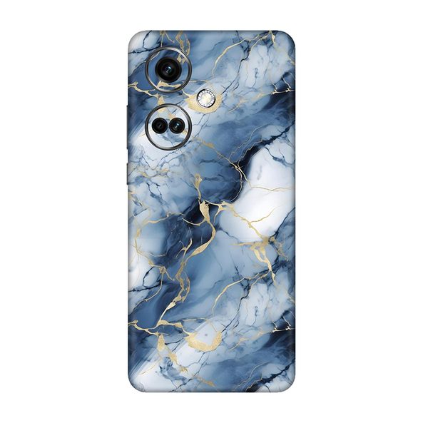 One Plus Nord CE Series Sapphire Blue Marble Mobile Skin