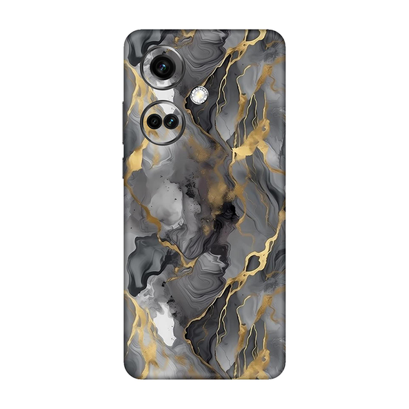 One Plus Nord CE Series Grey Marble Mobile Skin