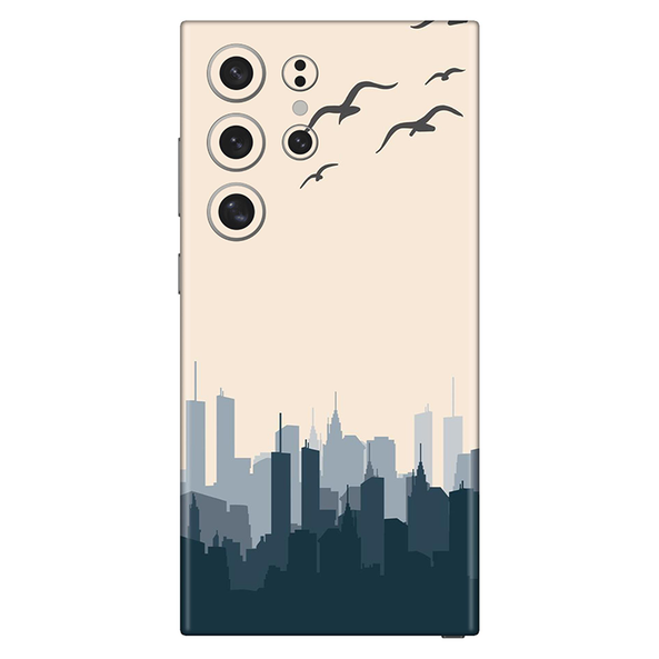 Samsung Galaxy S22 Aesthetic City View Mobile Skin