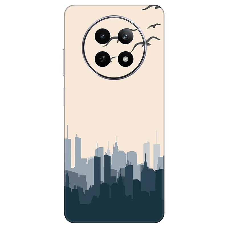 Realme 12 Aesthetic City View Mobile Skin